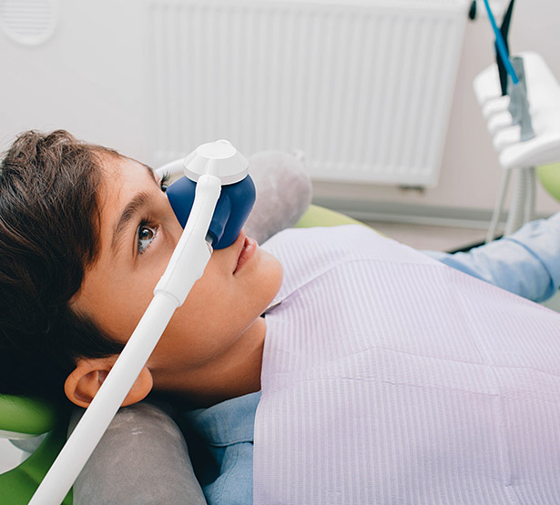 Sédation MEOPA enfant chez le dentiste